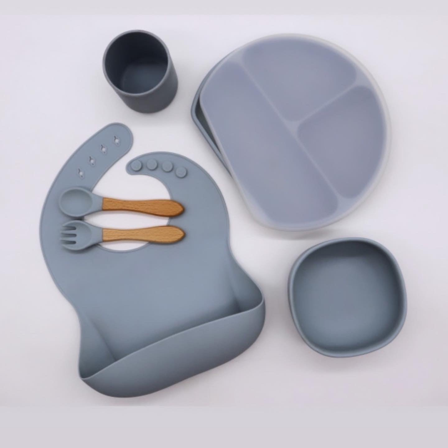 Silicone Kids Tableware Set